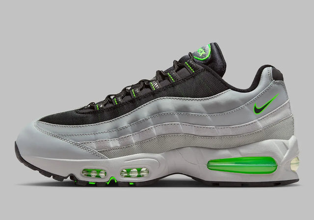 Nike Air Max 95 Big Bubble - LT Smoke Grey/Black/Green Strike/White-Preorder Item-Navy Selected Shop