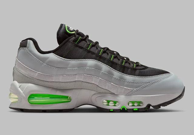 Nike Air Max 95 Big Bubble - LT Smoke Grey/Black/Green Strike/White-Preorder Item-Navy Selected Shop