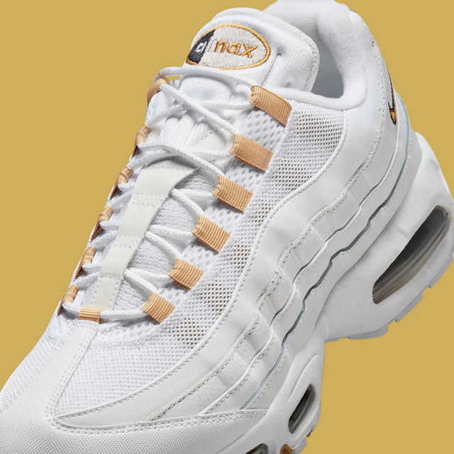 Nike Air Max 95 OG - White/Metallic Gold/Black
