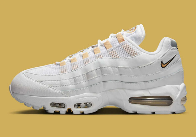 Nike Air Max 95 OG - White/Metallic Gold/Black