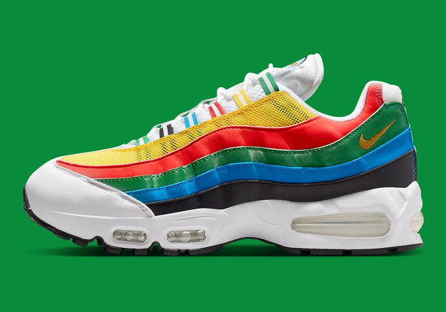 Nike Air Max 95 Big Bubble - Varsity Maize/Chile Red/Classic Green/Photo Blue/Black-Preorder Item-Navy Selected Shop