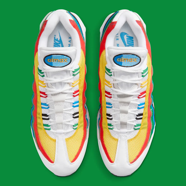 Nike Air Max 95 Big Bubble - Varsity Maize/Chile Red/Classic Green/Photo Blue/Black-Preorder Item-Navy Selected Shop