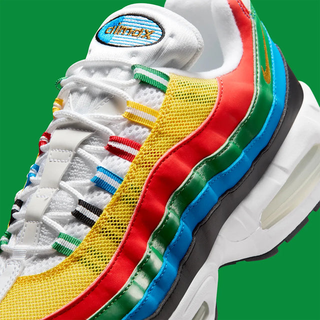 Nike Air Max 95 Big Bubble - Varsity Maize/Chile Red/Classic Green/Photo Blue/Black-Preorder Item-Navy Selected Shop