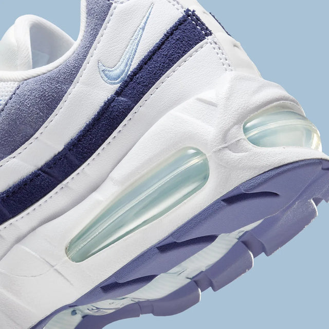 Nike WMNS Air Max 95 Big Bubble - White/World Indigo/Midnight Navy/Celestine Blue-Preorder Item-Navy Selected Shop