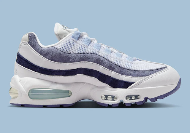 Nike WMNS Air Max 95 Big Bubble - White/World Indigo/Midnight Navy/Celestine Blue-Preorder Item-Navy Selected Shop