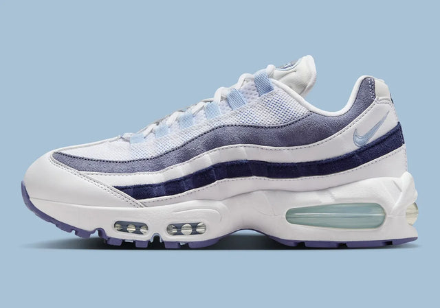 Nike WMNS Air Max 95 Big Bubble - White/World Indigo/Midnight Navy/Celestine Blue-Preorder Item-Navy Selected Shop