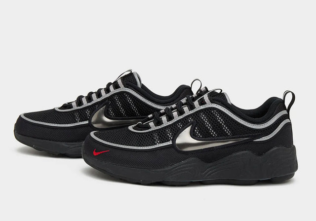 Nike Air Zoom Spiridon - Black/Metallic Silver-Preorder Item-Navy Selected Shop