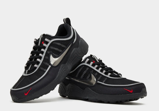 Nike Air Zoom Spiridon - Black/Metallic Silver-Preorder Item-Navy Selected Shop