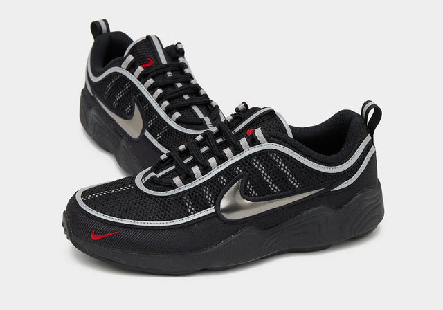 Nike Air Zoom Spiridon - Black/Metallic Silver-Preorder Item-Navy Selected Shop