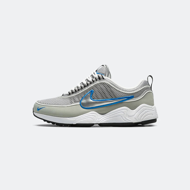 Nike Air Zoom Spiridon - Metallic Silver/White-Preorder Item-Navy Selected Shop