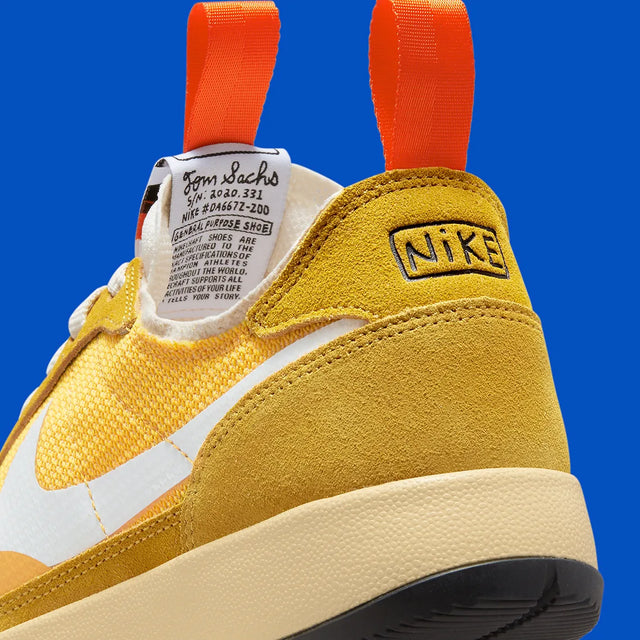 Tom Sachs x NikeCraft WMNS General Purpose Shoe - Dark Sulfur/White/Light Cream