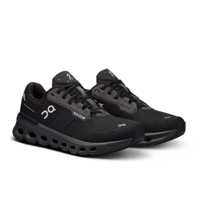 On WMNS Cloudrunner 2 Waterproof - Magnet/Black