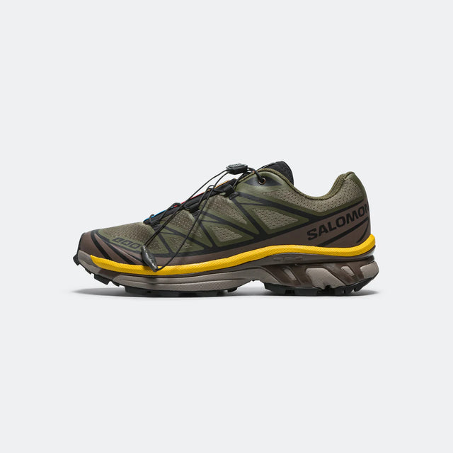 Salomon Lab XT-6 - Olive Night/Black/Sulphur-Preorder Item-Navy Selected Shop