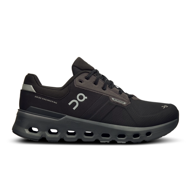 On WMNS Cloudrunner 2 Waterproof - Magnet/Black