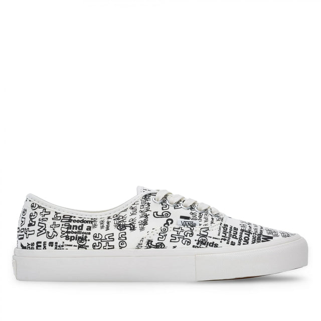 COMME des GARCONS x Vans Message UA Authentic - White