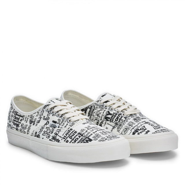 COMME des GARCONS x Vans Message UA Authentic - White