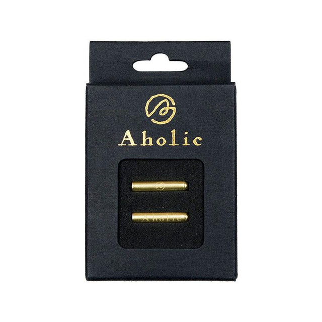 Aholic Elegant Aglets (典雅金屬頭) - Gold (金)-Shoelaces-Navy Selected Shop