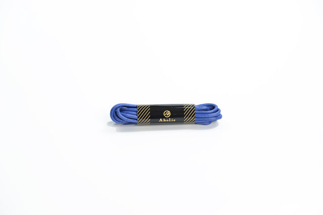 Aholic Anti-Stain Waxed Shoelaces Bundle (上蠟抗污皮鞋鞋帶組合) - 7 Colors (7色)-Shoelaces-Navy Selected Shop