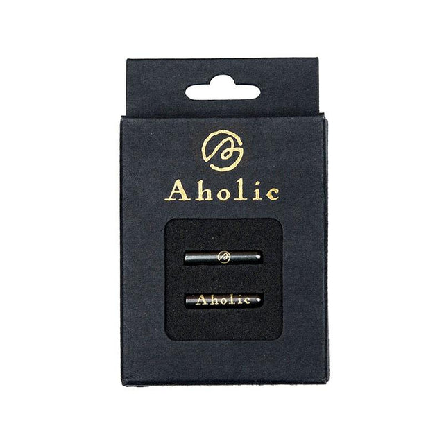 Aholic Elegant Aglets (典雅金屬頭) - Gunmetal (槍)-Shoelaces-Navy Selected Shop