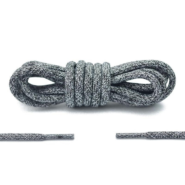 Aholic Multi-Color Shoelaces (迷彩混色鞋帶) - Black Camo (黑迷彩)-Shoelaces-Navy Selected Shop