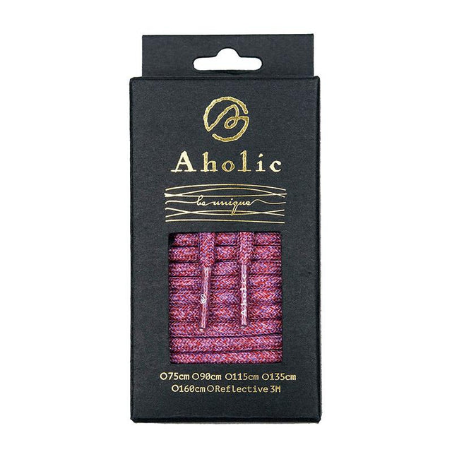 Aholic Multi-Color Shoelaces (迷彩混色鞋帶) - Pink Camo (桃紅迷彩)-Shoelaces-Navy Selected Shop
