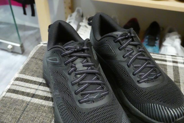 Hoka Bondi 7 - Black/Black-Preorder Item-Navy Selected Shop