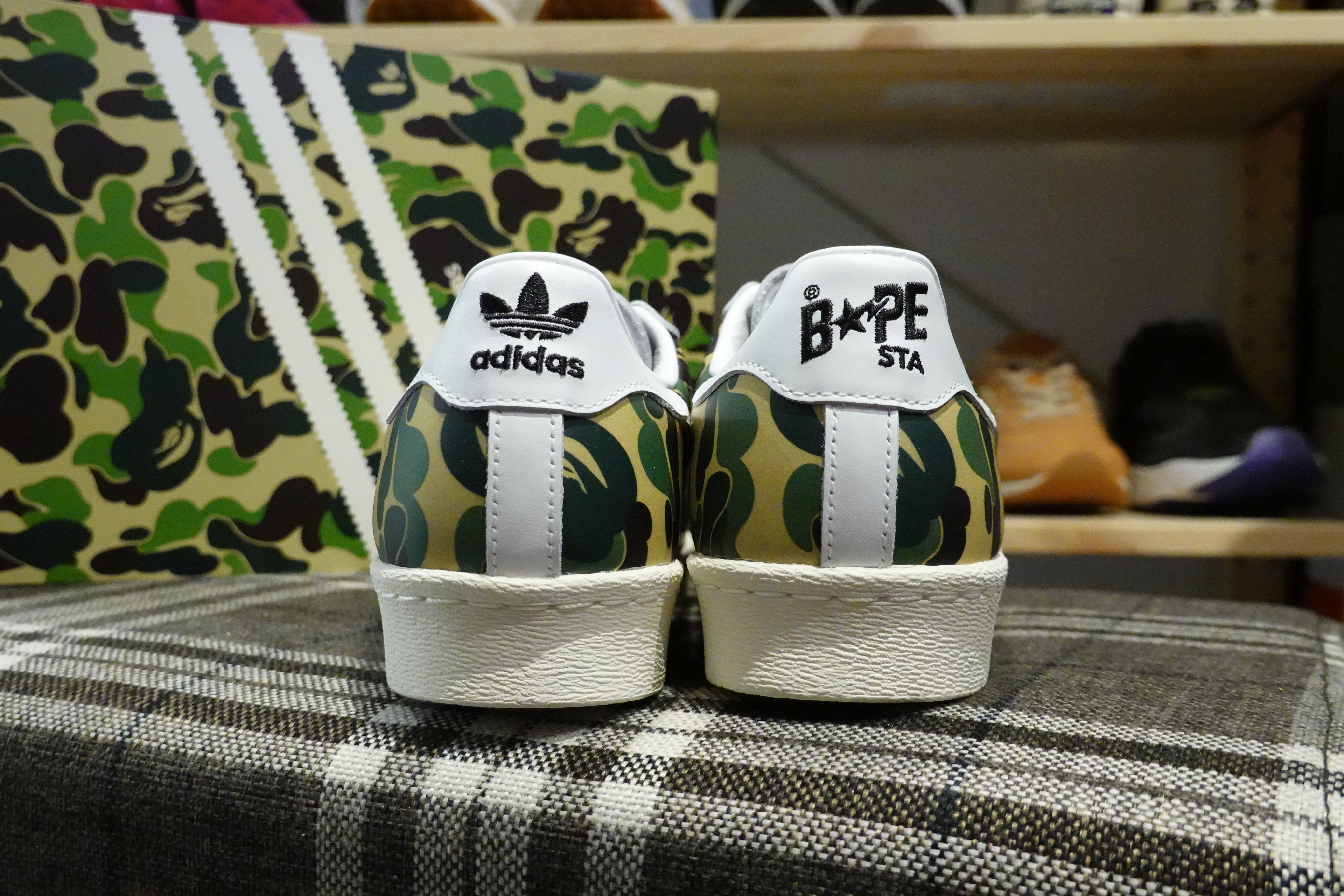 Bape x adidas Consortium Superstar 80s - オフホワイト/フットウェア ...