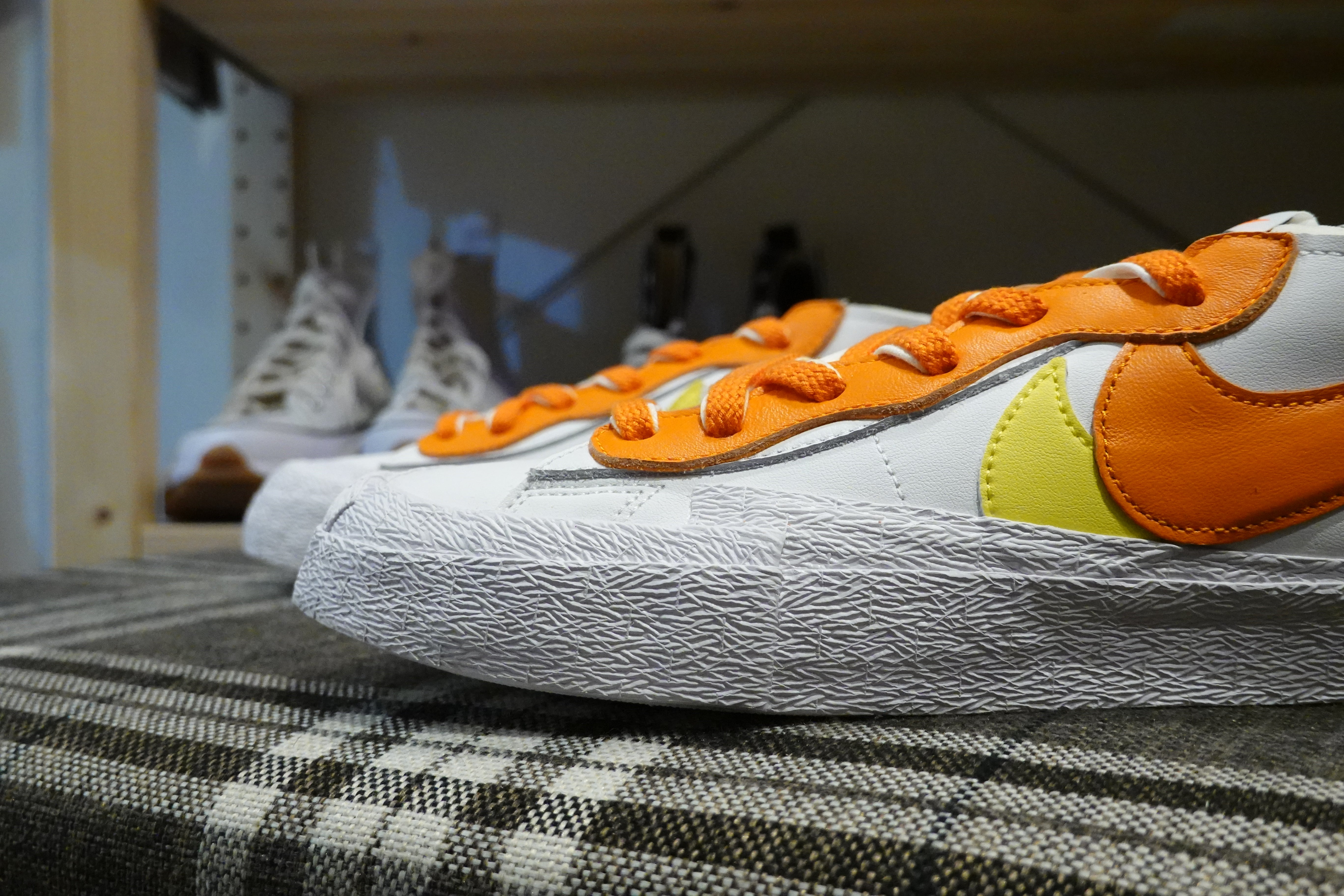 NIKE x sacai blazer ブレーザーLOW MagmaOrange-