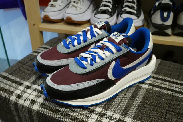 Undercover x Sacai x Nike LD Waffle - Night Maroon/Pale Ivory/Ground Grey/Team Royal-Sneakers-Navy Selected Shop