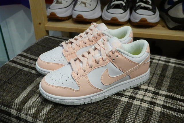 Nike WMNS Dunk Low Next Nature - White/Pale Coral-Sneakers-Navy Selected Shop