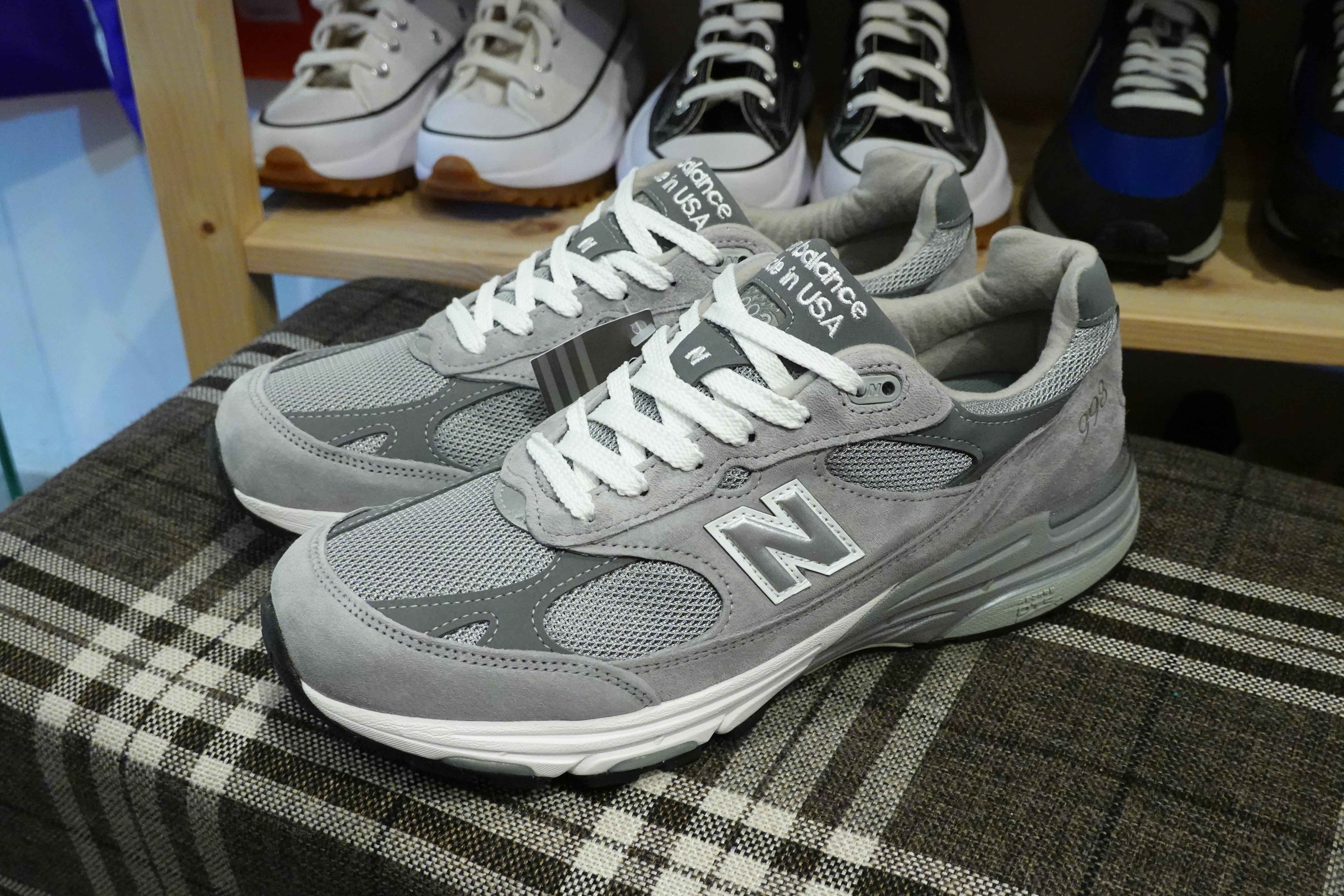 New Balance ニューバランス MR993GL グレー USA 28.5特徴機能素材USA製スエード