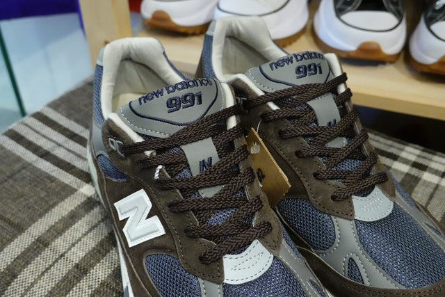 New Balance M991BNG Made in England-Sneakers-Navy Selected Shop