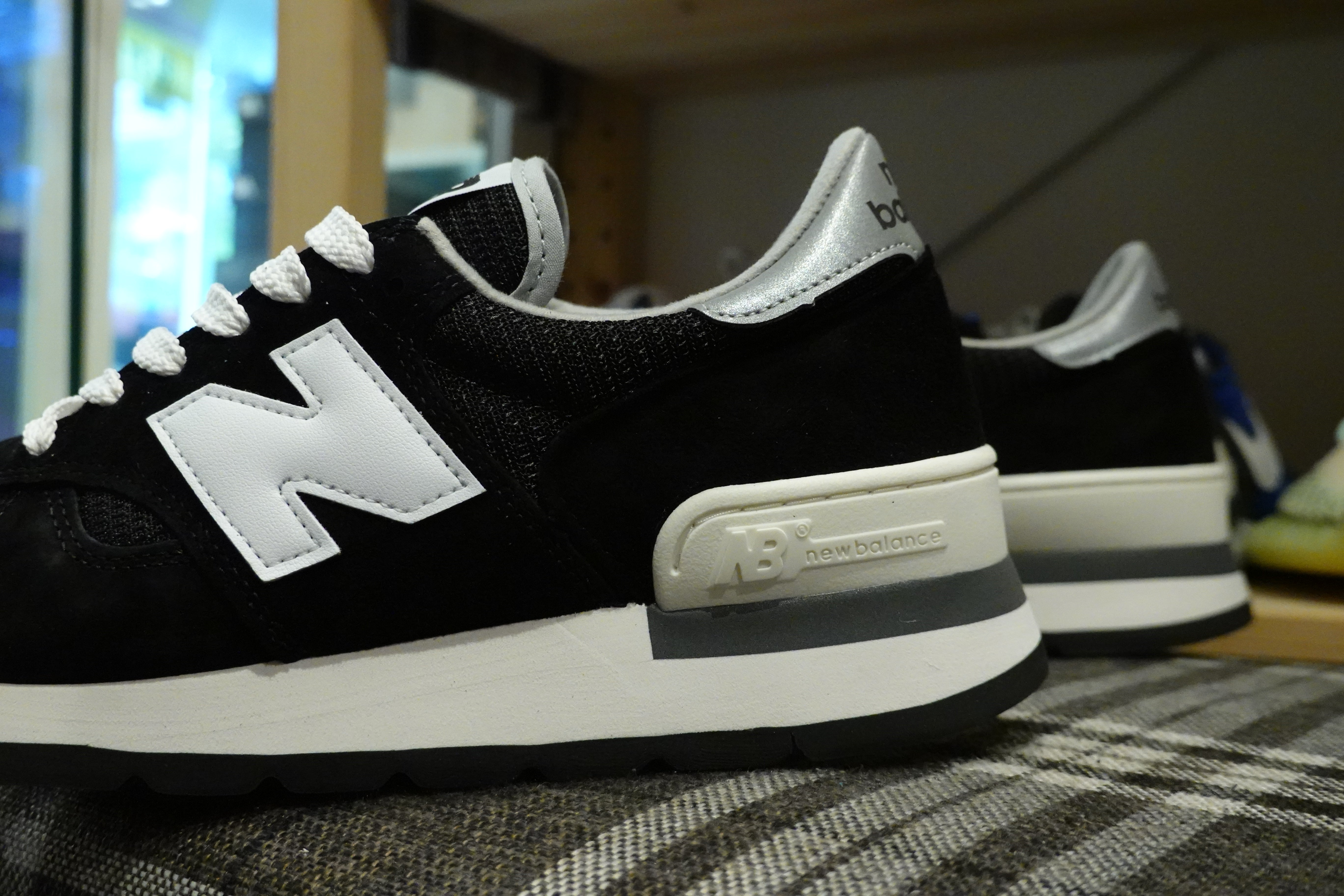 NEW BALANCE M990 BK1 27.5cm BLACK - スニーカー