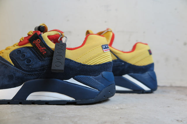Packer Shoes X Saucony Grid 9000 "Snow Beach"-Sneakers-Navy Selected Shop