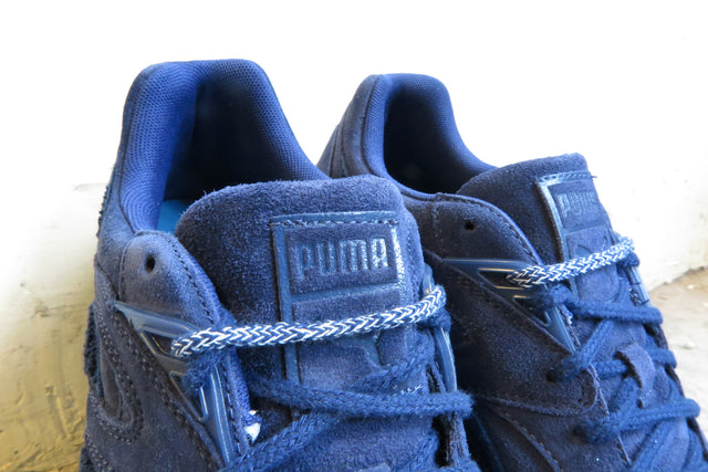 Brooklyn We Go Hard X Puma R698 OG "Bluefield"-Sneakers-Navy Selected Shop