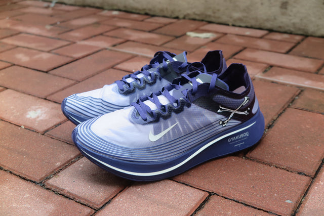 Gyakusou x Nike Zoom Fly SP - Ink/Sail/Dark Grey/Black-Sneakers-Navy Selected Shop