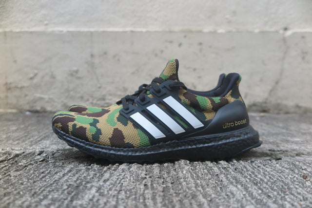 adidas Originals By BAPE Ultra Boost - Green Camo-Sneakers-Navy Selected Shop