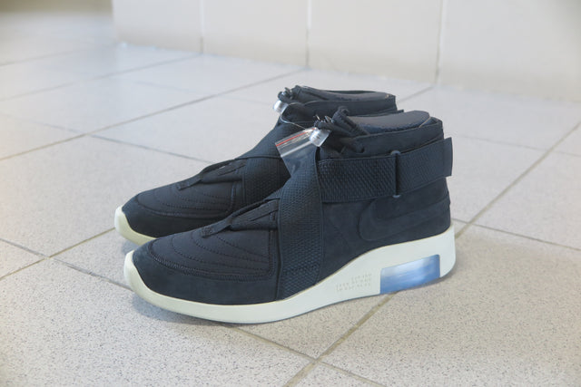 Nike Air Fear of God Raid - Black/Fossil-Sneakers-Navy Selected Shop