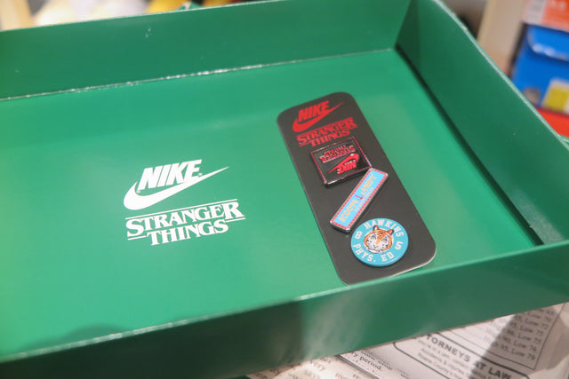 Stranger Things x Nike "Hawkins High" Air Tailwind QS - Pine Green/Cosmic Clay/Sail-Sneakers-Navy Selected Shop