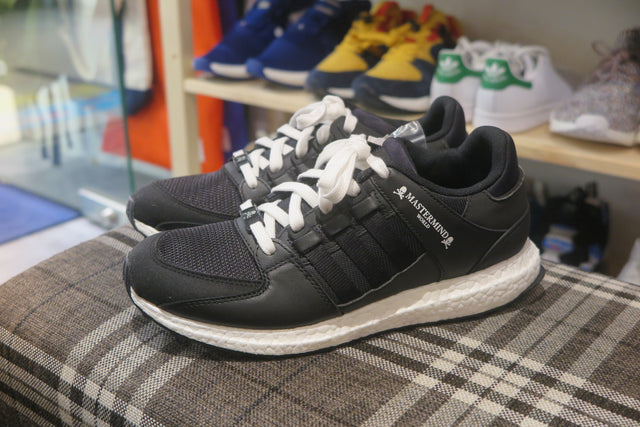 Mastermind World X adidas EQT Support Ultra - Core Black/Footwear White-Sneakers-Navy Selected Shop