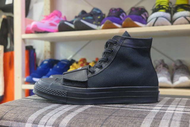 Neighborhood x Converse Chuck 70 Moto Hi - Black/Black-Sneakers-Navy Selected Shop