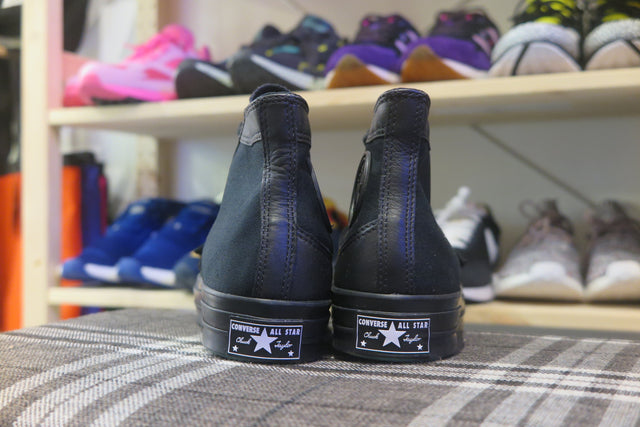 Neighborhood x Converse Chuck 70 Moto Hi - Black/Black-Sneakers-Navy Selected Shop