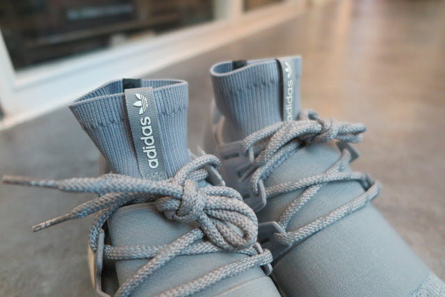 adidas Tubular Doom Primeknit "Reflective" - Medium Grey/Heather Solid Grey-Sneakers-Navy Selected Shop
