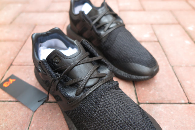 adidas Y-3 Pure Boost "Triple Black" - Core Black-Sneakers-Navy Selected Shop