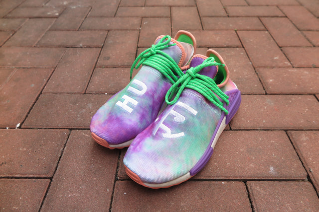 Pharrell Williams X adidas NMD Hu Holi MC - Chalk Coral/Supplier Colour-Sneakers-Navy Selected Shop