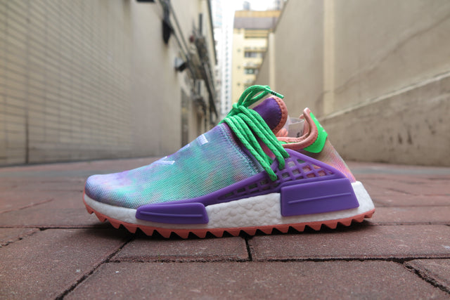 Pharrell Williams X adidas NMD Hu Holi MC - Chalk Coral/Supplier Colour-Sneakers-Navy Selected Shop