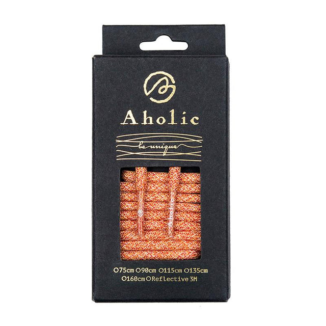 Aholic Multi-Color Shoelaces (迷彩混色鞋帶) - Orange Camo (橙迷彩)-Shoelaces-Navy Selected Shop