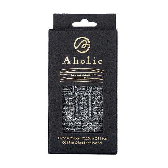 Aholic Multi-Color Shoelaces (迷彩混色鞋帶) - Black Camo (黑迷彩)-Shoelaces-Navy Selected Shop